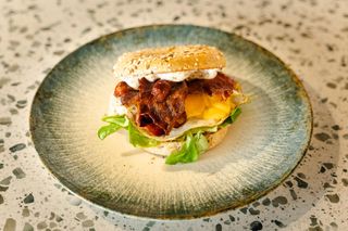 Bajgel Chipsy z bekonu