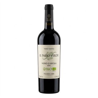 Vino Tinto Il Passo Verde Nero D'Avola Doc Bio Vigneti Zabù (750 Ml.)
