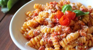 Fusilli all'amatriciana