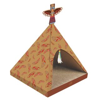 ALL4PAWS Dream Catcher Grebalica za mačke Tent, 45x45x55cm (KOD AFP2630)