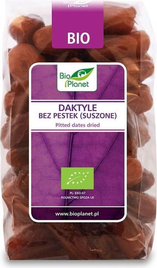 DAKTYLE BEZ PESTEK SUSZONE BEZGLUTENOWE BIO 400 g - BIO PLANET