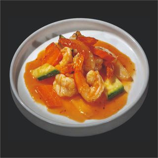 111 gamba en salsa agridulce 