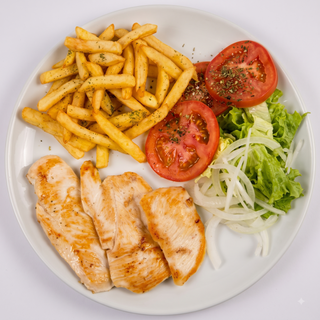 Plato Combinado De Pollo