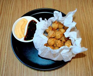 Пельмени жареные