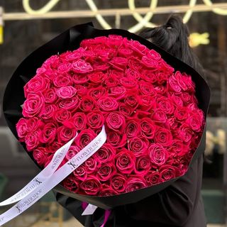 101 малинова троянда 