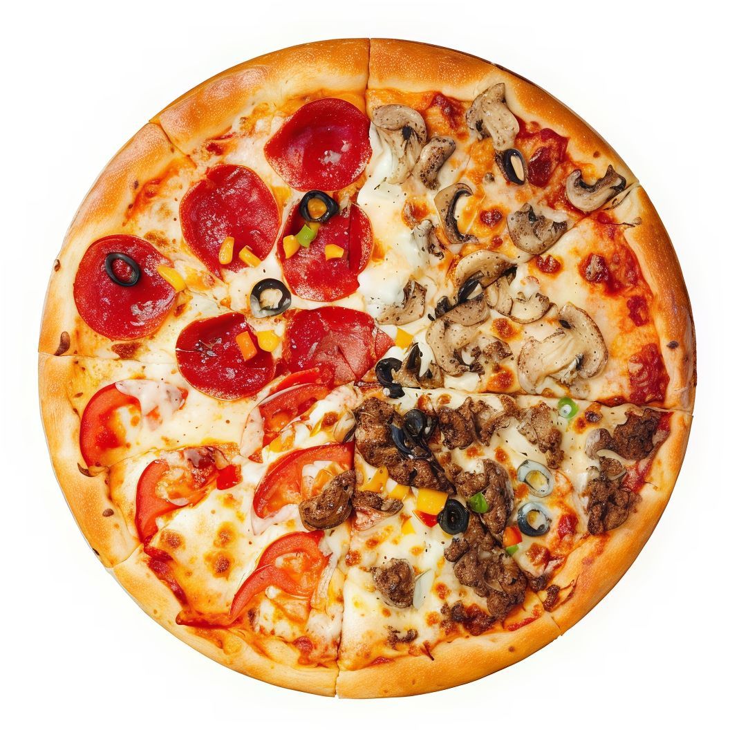 Pizza Cuatro Estaciones (Grande)