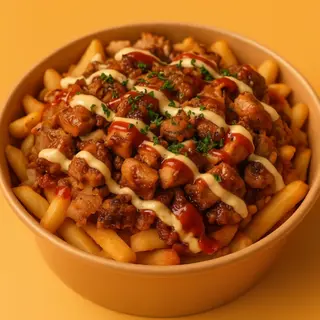 Chicken Teryaki LOADED FRIES