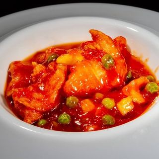 339-Pollo fritto agrodolce