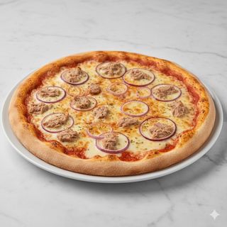 Pizza tonno (27 cm.)