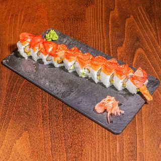 Salmón fresa roll (8 uds.)
