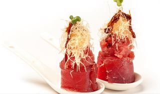 281. Gunkan spicy tuna alga