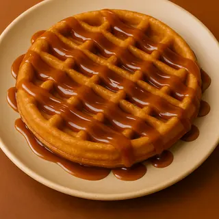 Gofre Con Caramelo