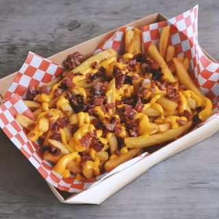 Patatas con Cheddar + Bacon (Pequeña)