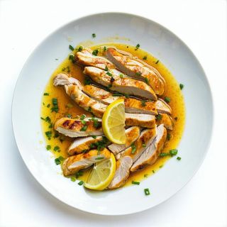 Pollo in salsa di limone