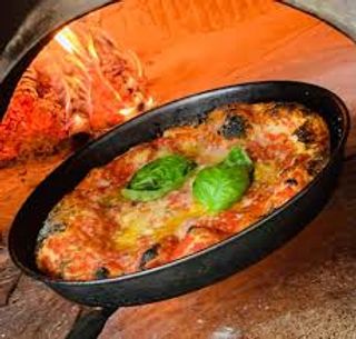 Pizza a ruoto rustica
