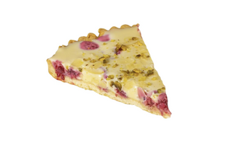 Tart s malinom i bijelom čokoladom 145g