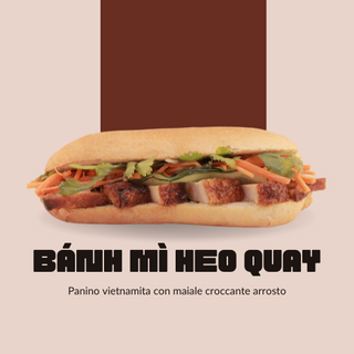 2. Bánh mì heo quay