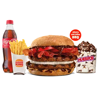 Menú Completo Grand BBQ Doble Carne