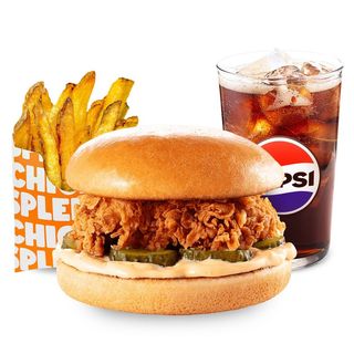 Meniu Spicy Chicken Sandwich