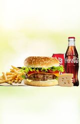 CHEESE burger COMBO
