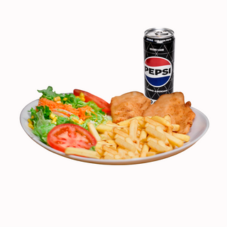 Menú Pechugas Rebozadas