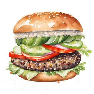 Green Burger (140 G.)