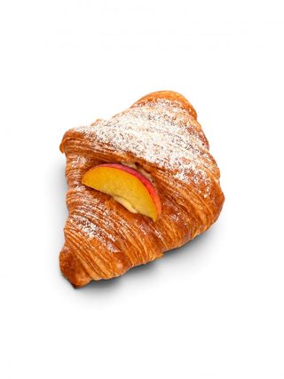 Croissant cu Piersici și Vanilie
