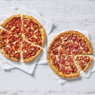 30% en 2 pizzas medianas