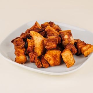 Media ración cochino frito