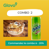 Baguette farcie viande hachée + Boga