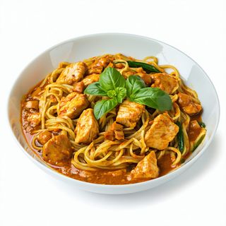 20. Fideos Singapur con Curry