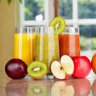 Sumo de morango e laranja Natural