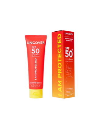 Uncover Aloe Invisible Sunscreen Spf 50+ 80ml