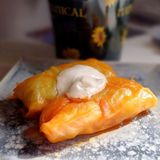 Rollos rellenos. Comida Artesana