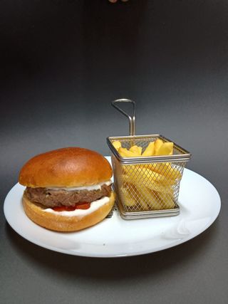 Hamburguesa 4 Quesos