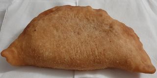 Panzerotto fritto con funghi misti