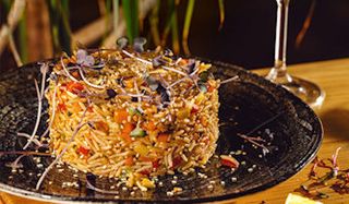 ბრინჯი ბოსტნეულით