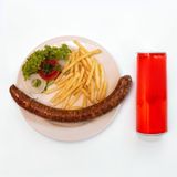 Domaća kobasica 250g + Coca-Cola 330ml