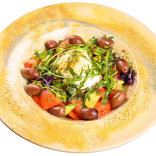 БУРАТА САЛАТА С ДРЕСИНГ   (300 г)