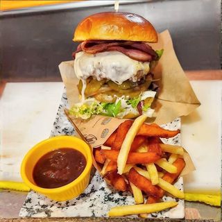 Hamburguesa Jack Daniel's