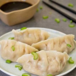 Dumplings de Camarão