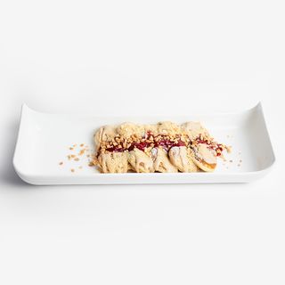 Bubble Waffle Cheesecake