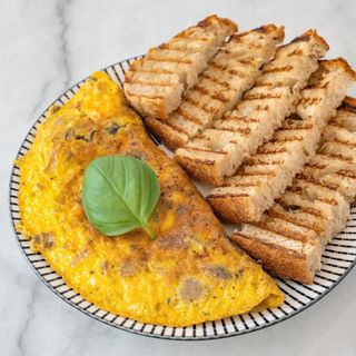 Omelete de Cogumelos