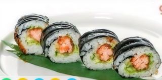 92 Sake tempura futomaki - 5 pezzi