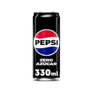 Pepsi zero Cherry Refresco de cola con cero azúcar  lata de 330 ml