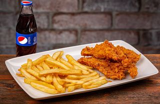 Combo Meniu Crispy Chicken cartofi, sos + Pepsi250