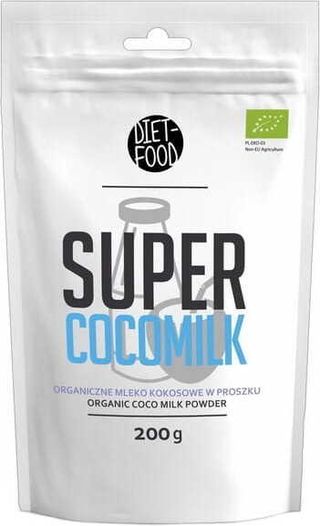 Napój kokosowy w proszku BIO 200 g Diet-Food