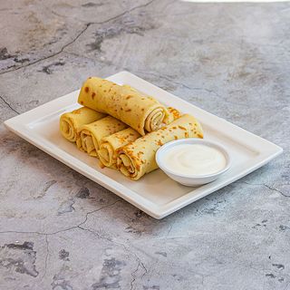 Блинчики с творогом (1 шт)