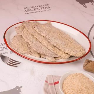 Milanesa de ternera de nalga. Sin gluten. (congeladas) 600 gr. (4093)