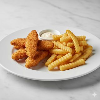 Fingers De Pollo 5 Uds. + Patatas